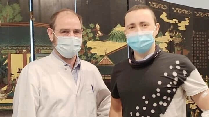 Richard Bam and Dr. Neßelhut