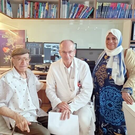 Yehia Mahmoud Hanafy Ibrahim and Professor Vogl